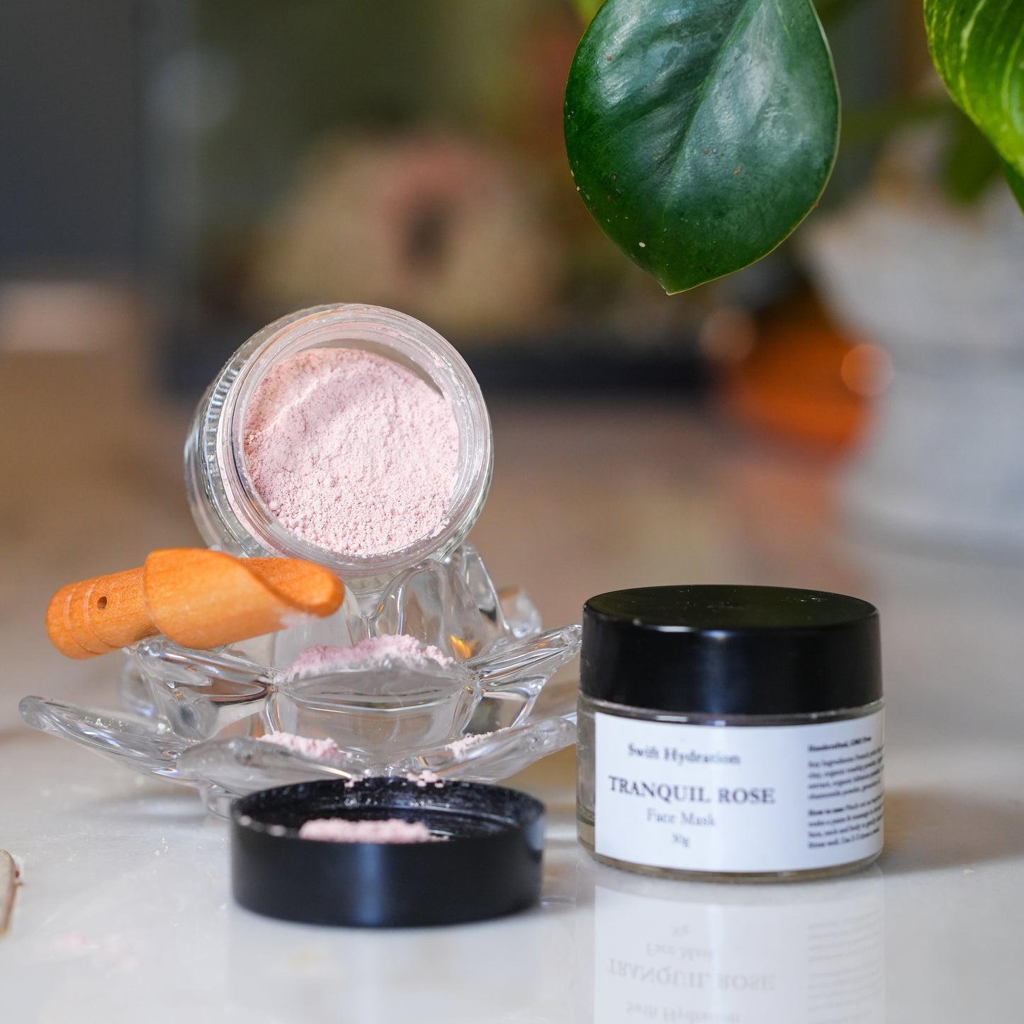 Tranquil Rose Face Mask