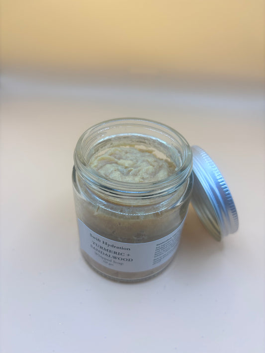 Turmeric + Sandalwood Whipped Soap