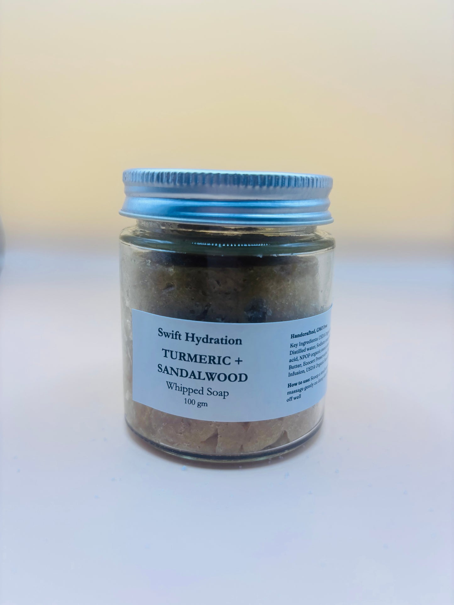 Turmeric + Sandalwood Whipped Soap